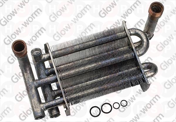 Heat exchanger and washers