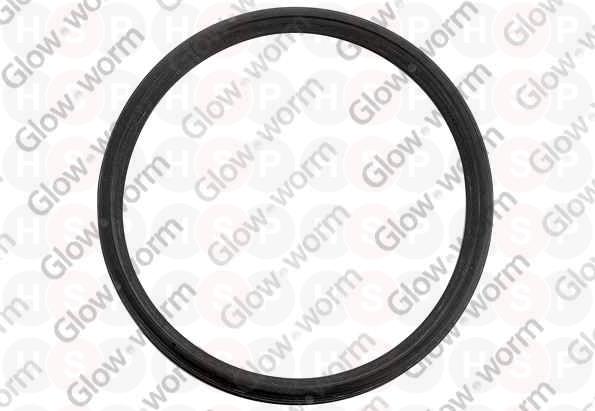 Gasket inspection cover heat exchanger