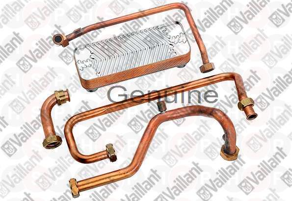 Heat exchanger dhw kit