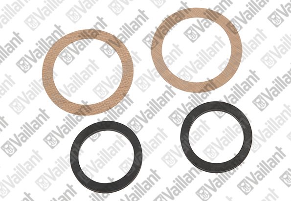 Sealing ring kit flow/return, 2 of each