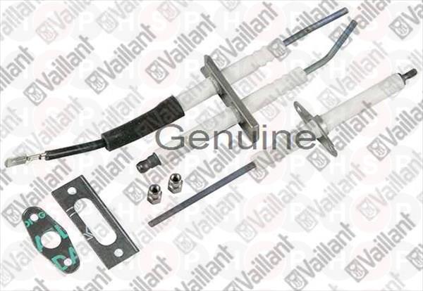 Electrode, ignition and control (set)