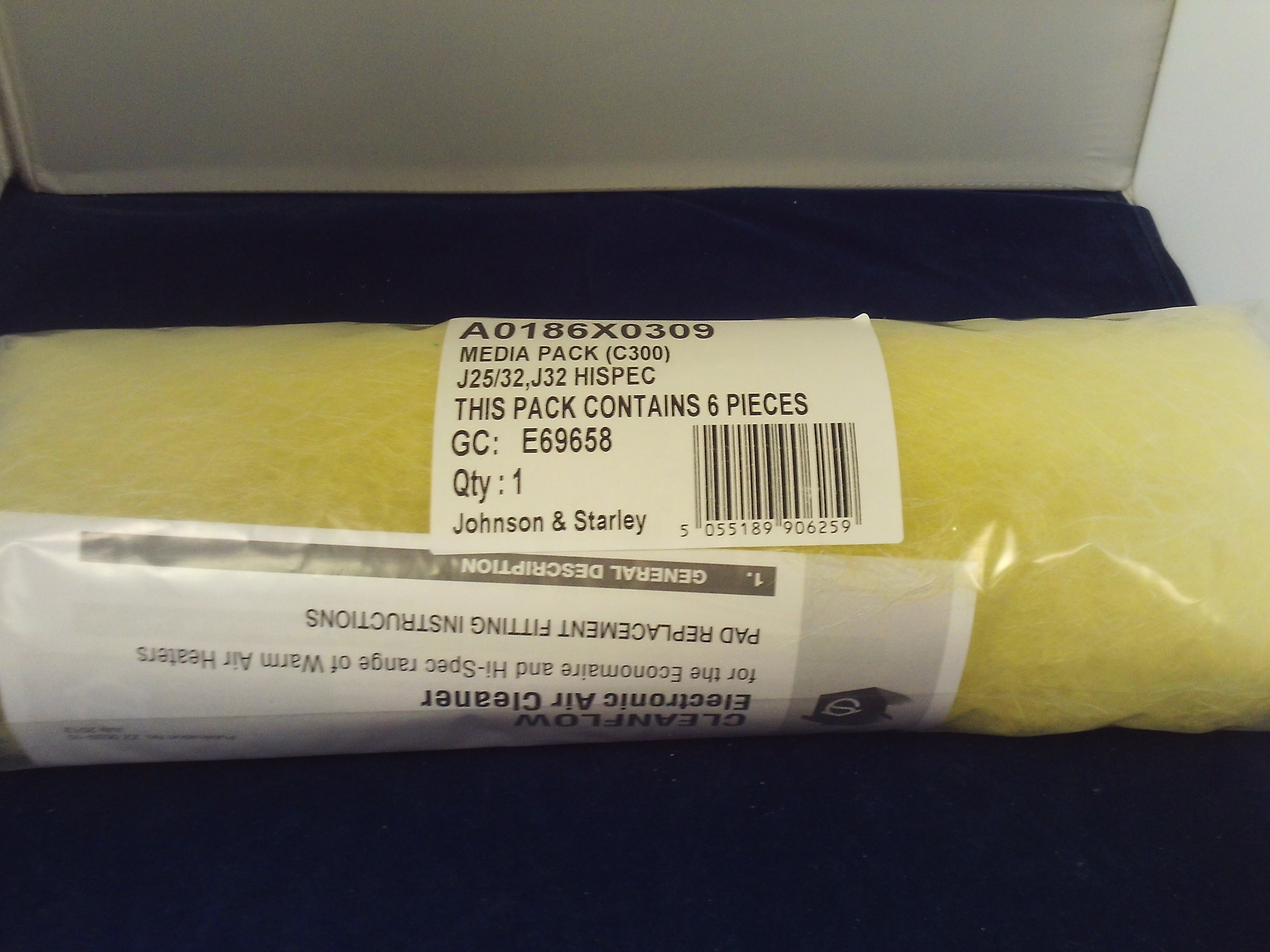 Filter Pads - Cleanflow (Pack Of 1)
