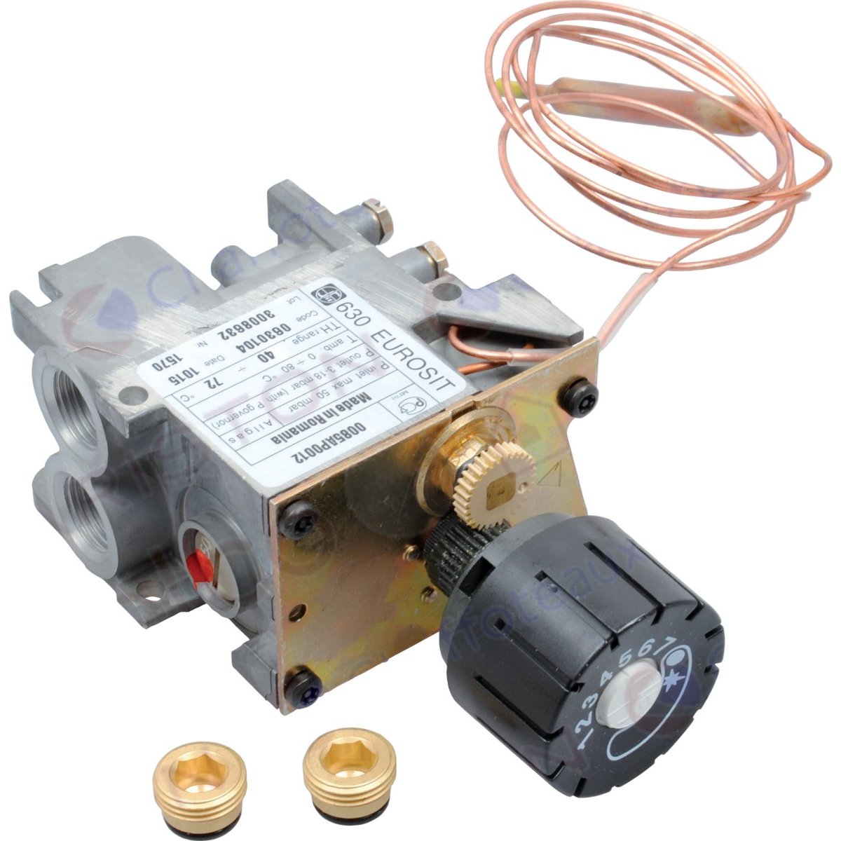 GAS VALVE WITH CAPACITY REGULATOR- ARISTON & CHAFFOTEAUX