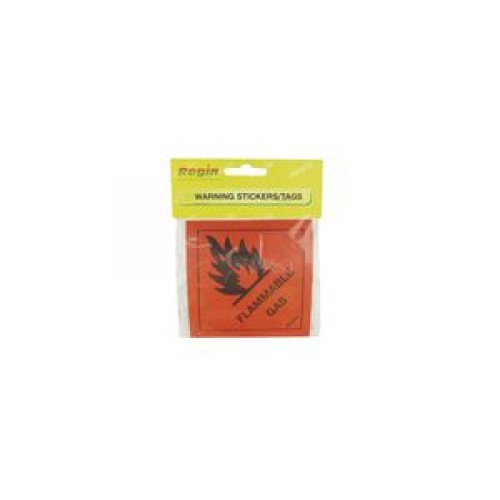 Flammable Gas Warning Diamond (1)