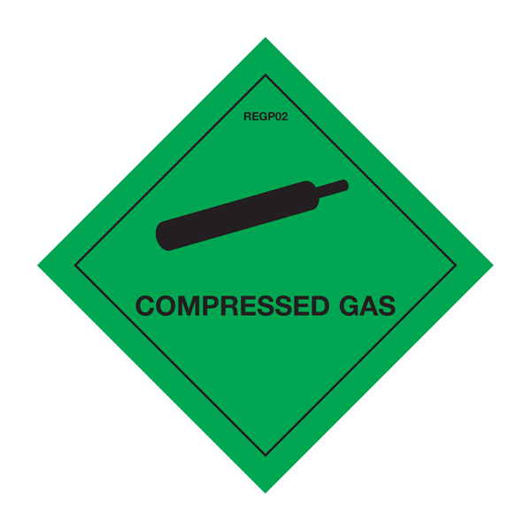 Compressed Gas Warning Diamond (1)