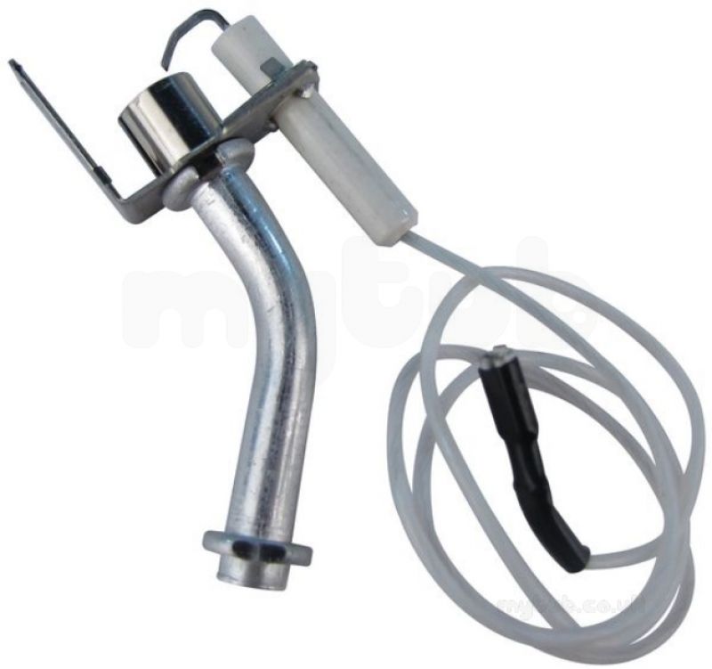 P/Burner tube with electrode