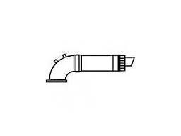 100MM STANDARD FLUE KIT (INC APPLLANCE BEND AND HOR TERMINAL) - FERROLI