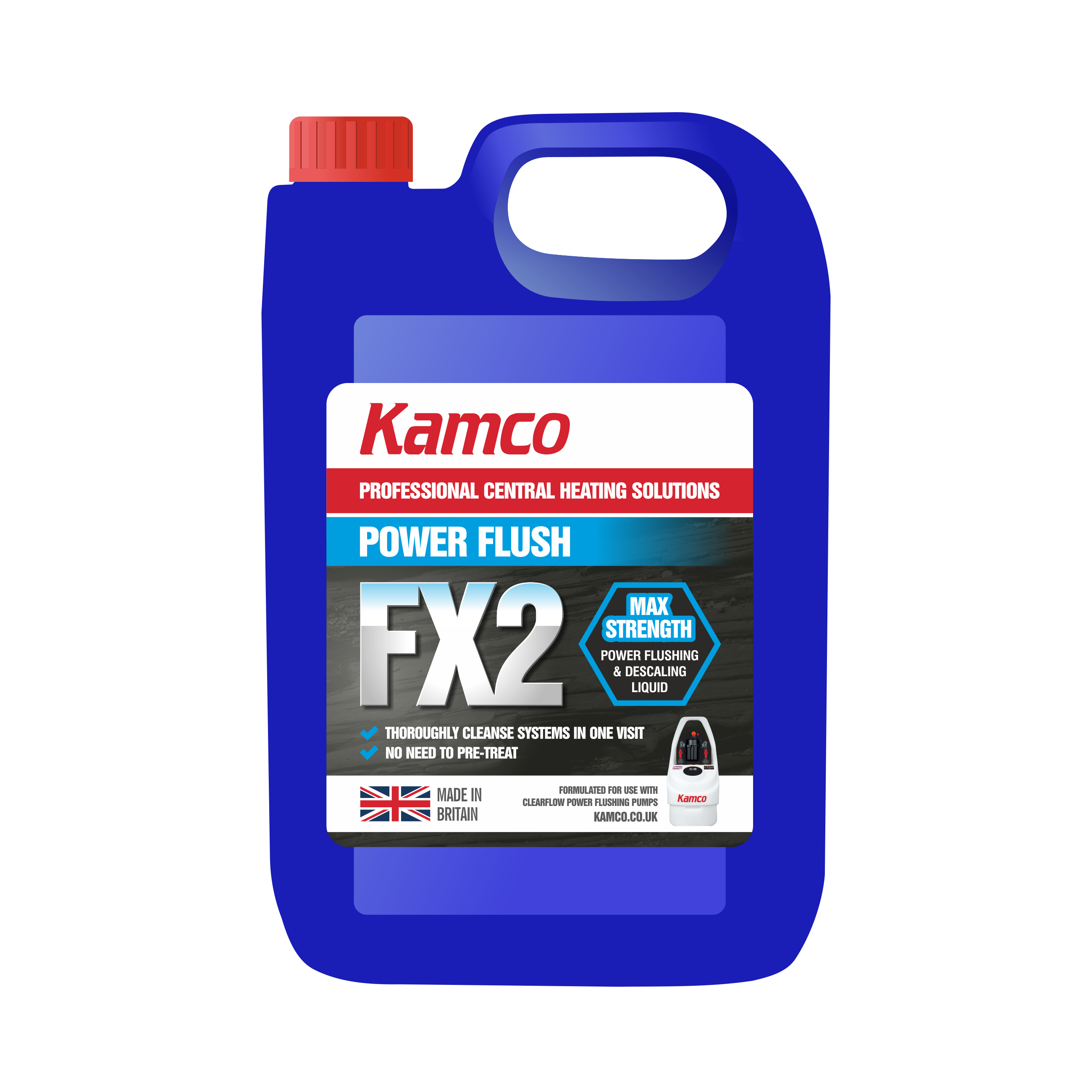 POWERFLUSH FX2 4 X 5L PACKS