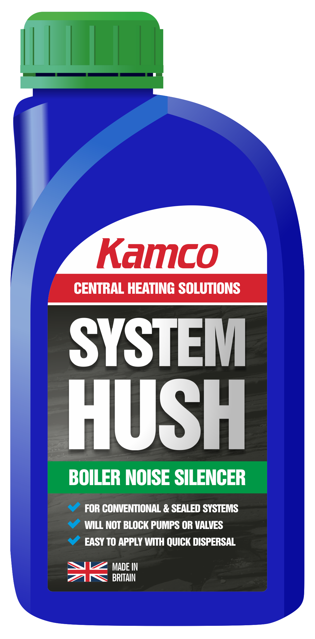 SYSTEM-HUSH BOILER NOISE CURE 12 X .5L
