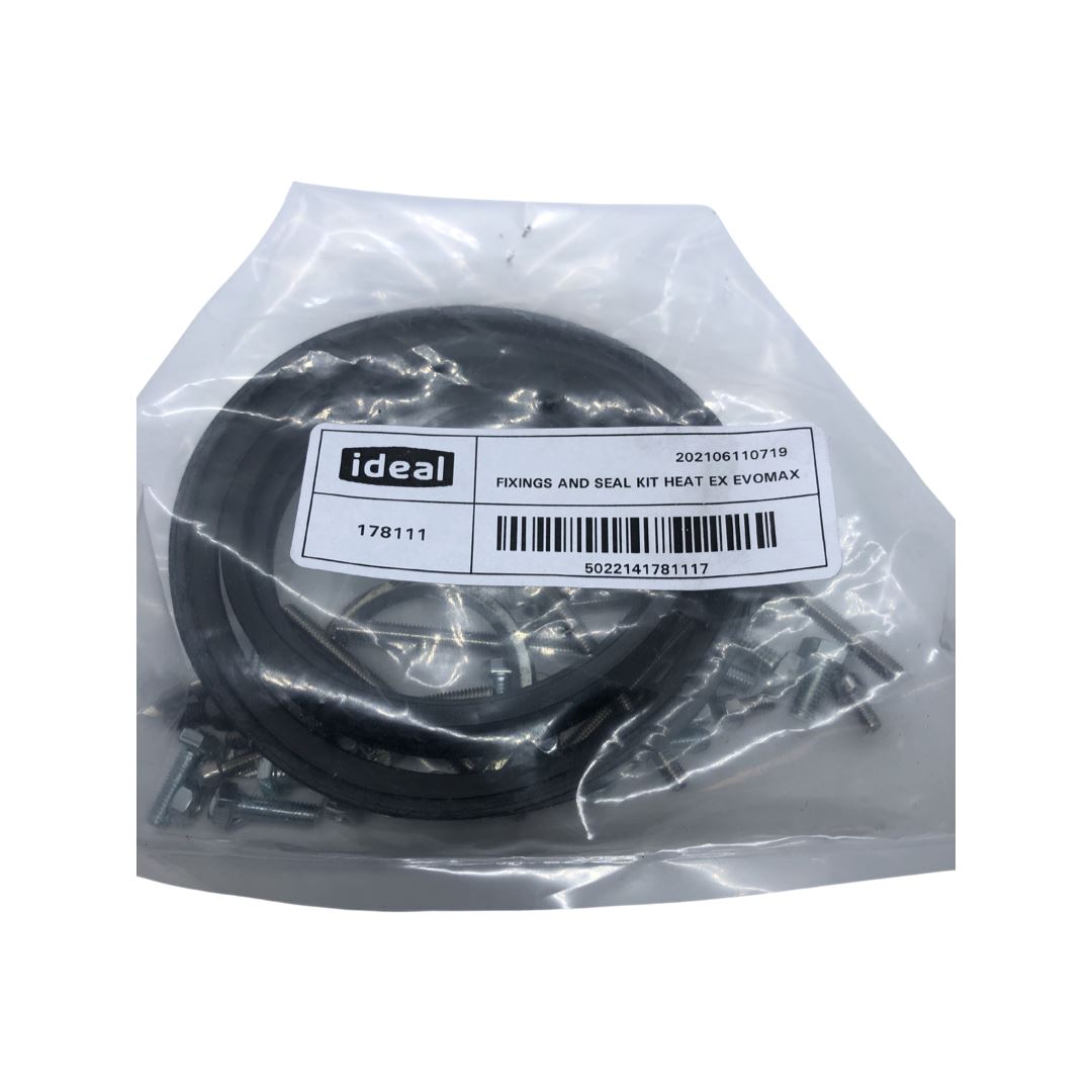FIXINGS AND SEAL KIT HEAT EX EVOMAX