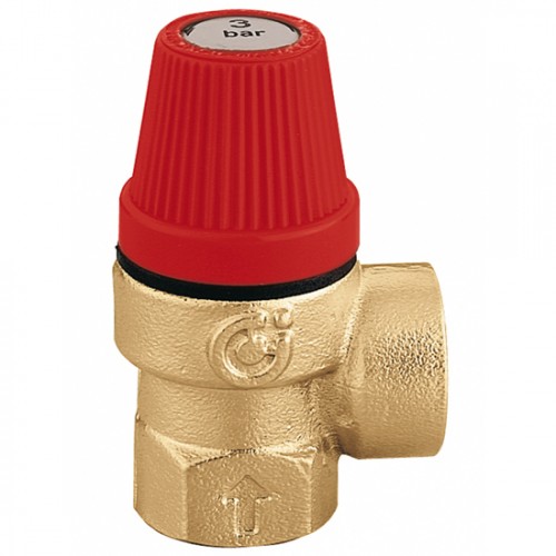 Pressure relief valve 3 bar 1/2'' FxF