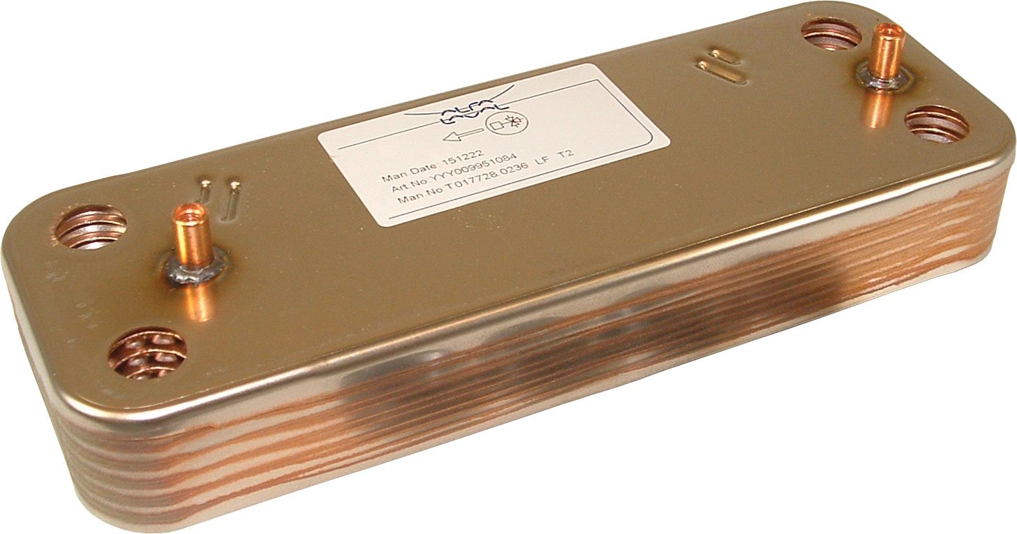 Baxi 248046 - Heat Exchanger DHW - 10 Plate