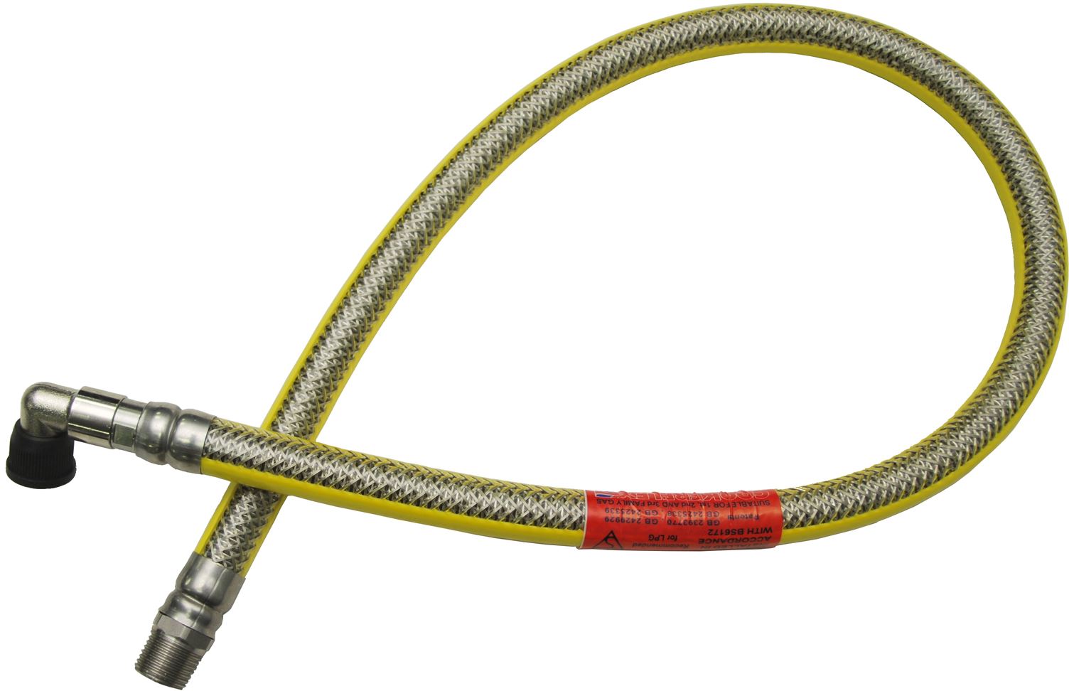COOKER FLEX 1.25m x 1/2'''' Micropoint Cooker Hose (LPG) cooker hose