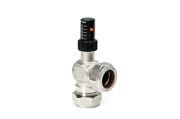 Bypass Valve 22mm Angled