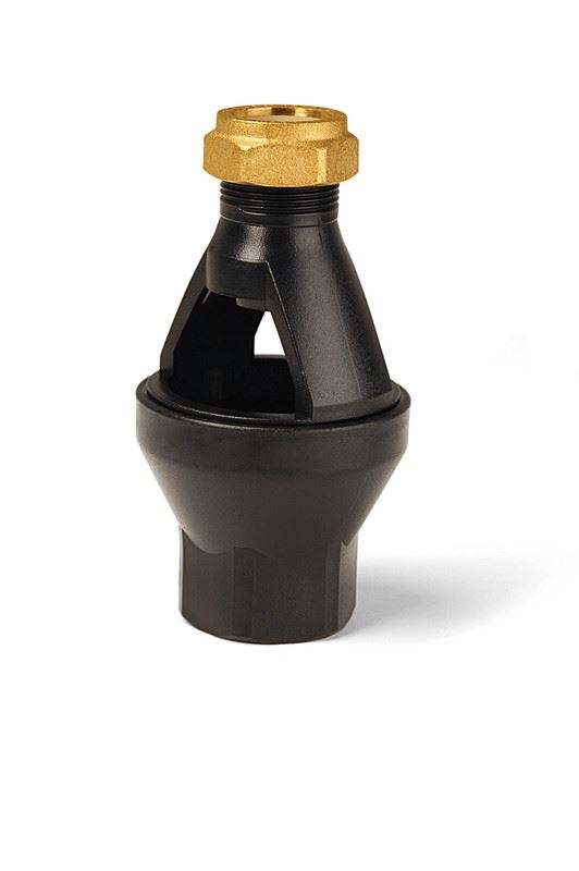 T AND P VALVES 1/2'''' Male x 3/4'''' Female Angled Tundish