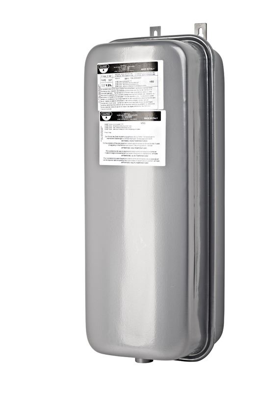 SOLAR eco Zilmet metal safety valve discharge container with drain valve