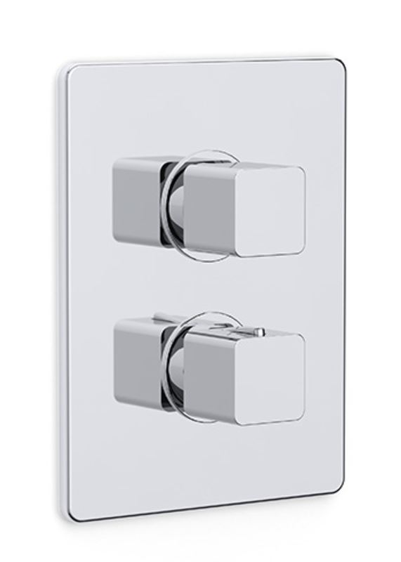 Mio thermostatic concealed single outlet shower