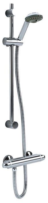 Telo Thermostatic Shower With Flexible Slide Rail Kit