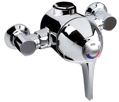 Acura Exposed Thermostatic Sequential Control Shower Valve - Top & Bottom Outlet
