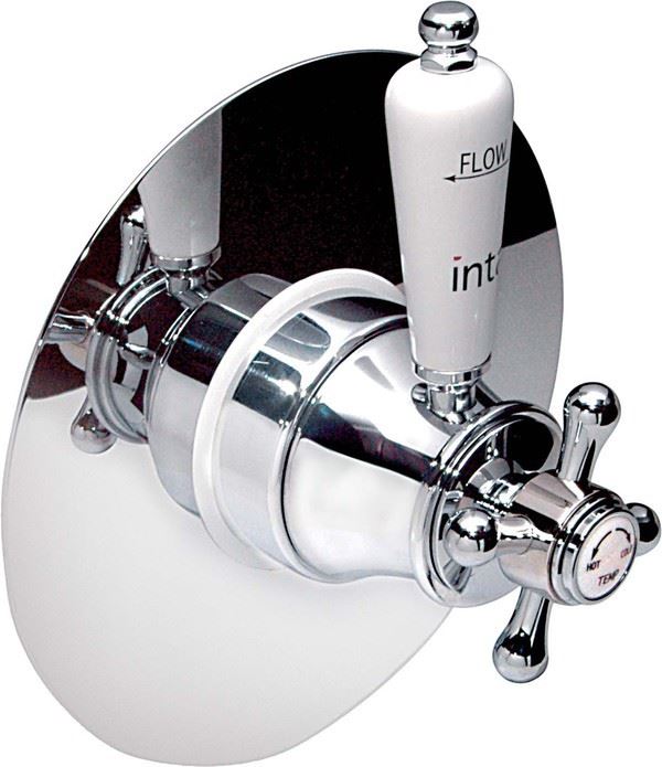 Traditional Concealed Dual Control Thermostatic Shower Valve