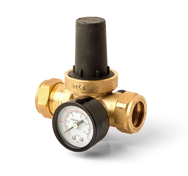 15mm Pressure Reducing valve & Gauge