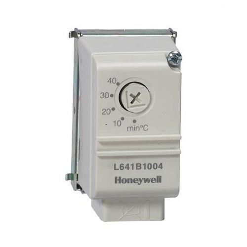 HONEYWELL L641B1004 LOW LIMIT PIPE THERMOSTAT 2-40DEGC