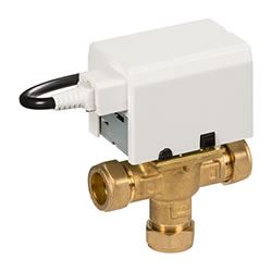 Esi 22mm 3 Port Motorised Mid-Position Valve
