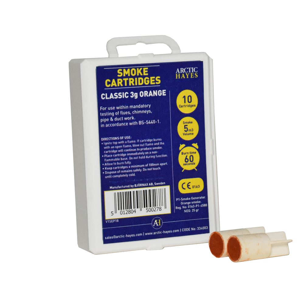 ORANGE 3 SMOKE CARTRIDGES PK 10