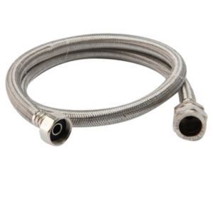 22MM X 3/4" BSP FLEXI TAP CONNECTOR - 500MM (12MM BORE)