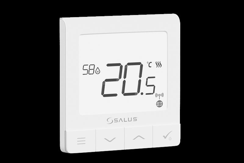 Salus Quantum Hard Wired Thermostat White Box - SQ610 (WB)-TSUPG
