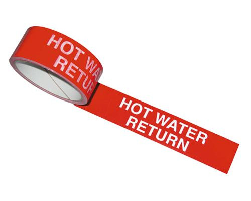 ?HOT?WATER RETURN? Tape - 33m