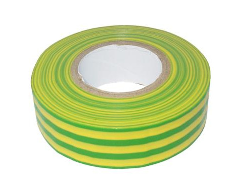 PVC Insulation Tape 20m - Green/Yellow