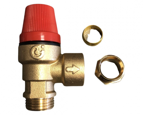 Pressure relief valve 3 bar 1/2'' -SPECOFF