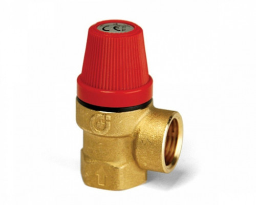 Pressure relief valve 6 bar 1/2'' FxF