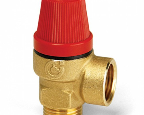 Pressure relief valve 6 bar 1/2'' MxF