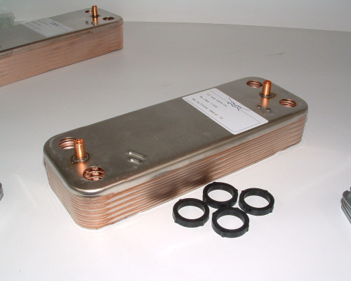 Gloworm Heatline 0020061614 D001060234 - Heat Exchanger 12 Plate
