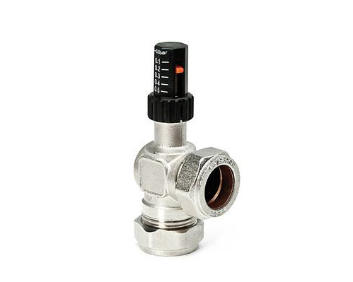 Bypass Valve 22mm Angled
