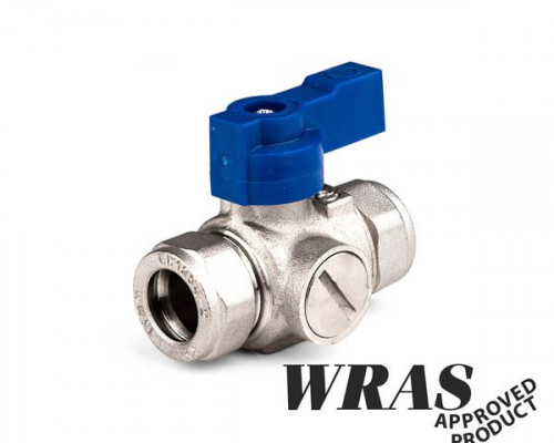 FLOW REGULATION Wonder Valve 22mm Isolation Ball Valve (2 part item)