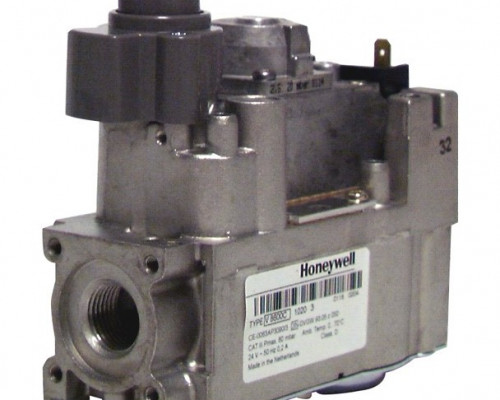 HONEYWELL V4600C1086 GAS VALVE 240V (V4600C1029) (B) GREY BUTTON - SLOW OPEN
