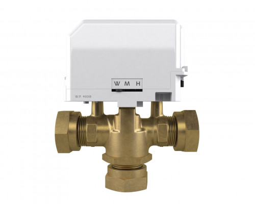 DRAYTON MA1/679-3 22MM MID-POSITION VALVE AND ACTUATOR 3PT