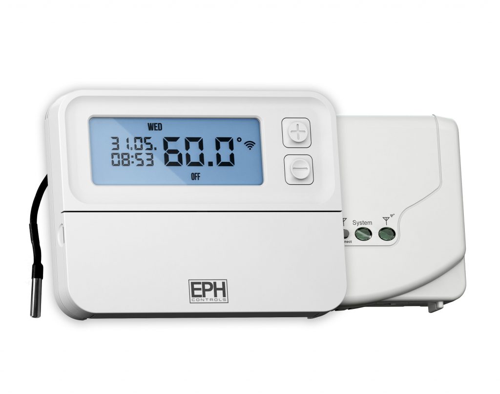 Hot Water Thermostat, RF, Programmable-TSUPG