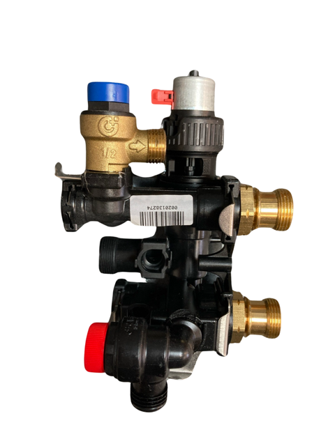 3 way valve assembly