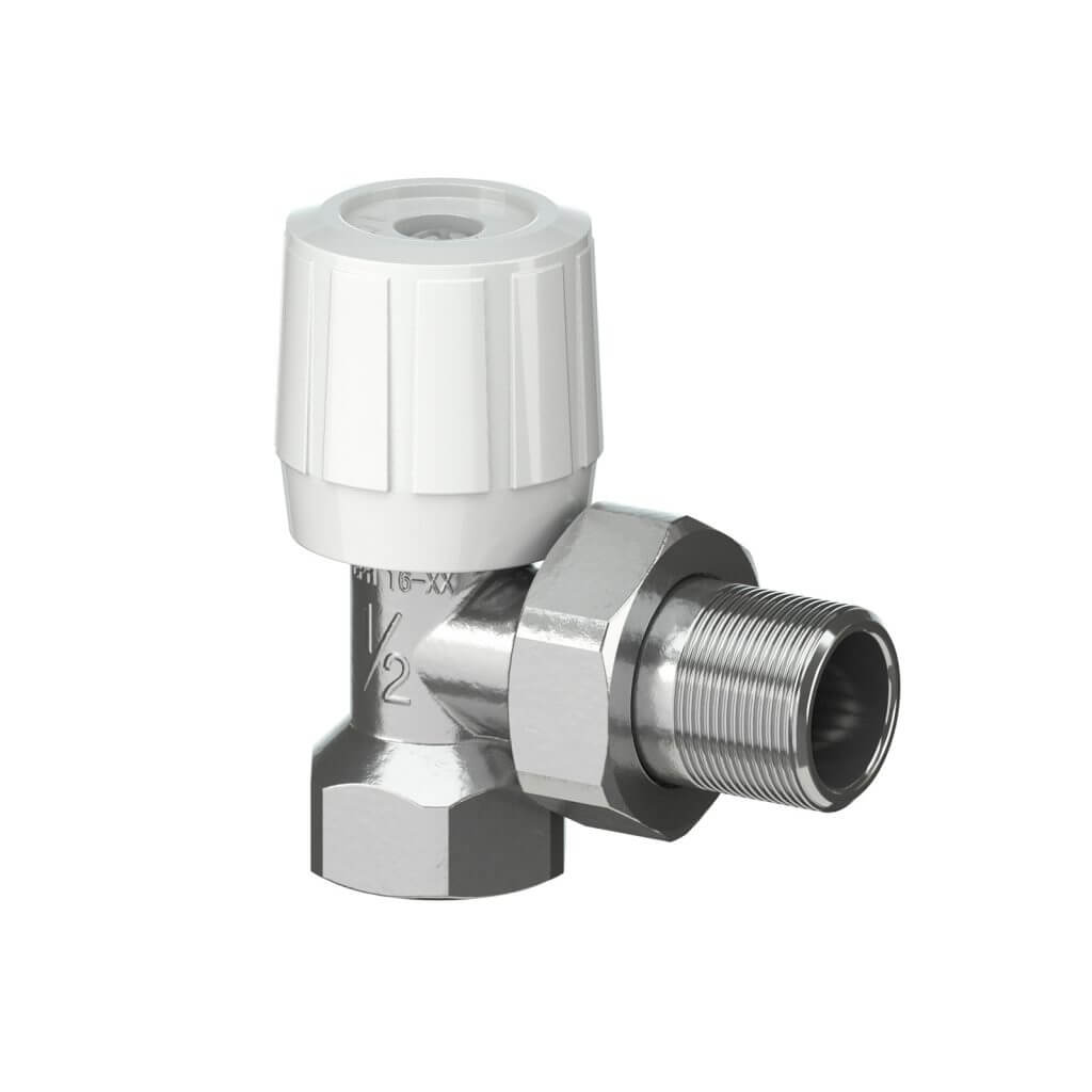 Angled 1/2" Lockshield