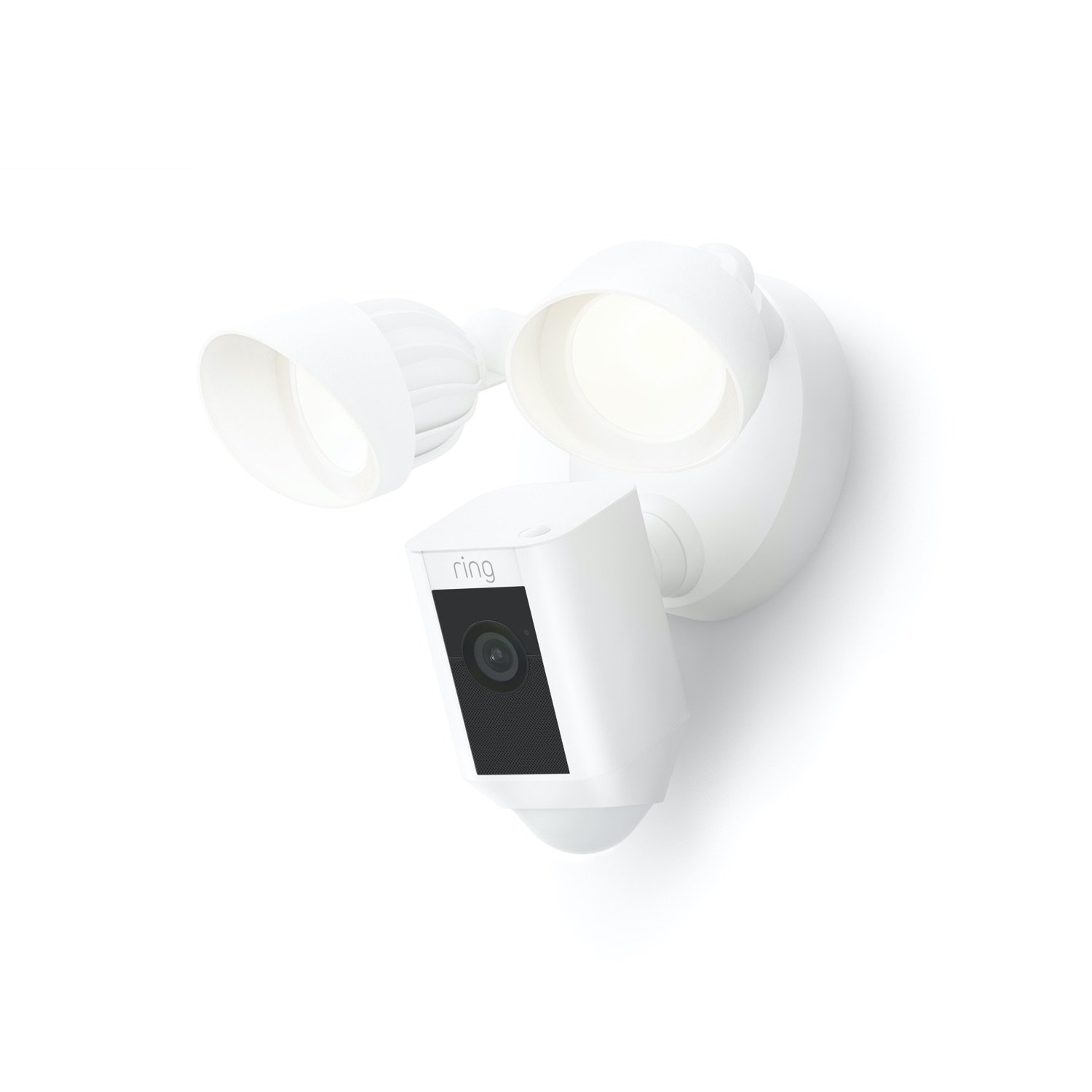 Ring Floodlight Cam Wired Plus - White