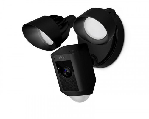 Ring Floodlight Cam Wired Plus - Black