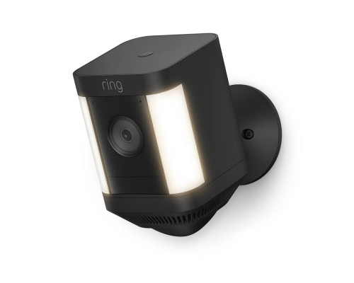 Ring Spotlight Cam Plus, Battery - Black