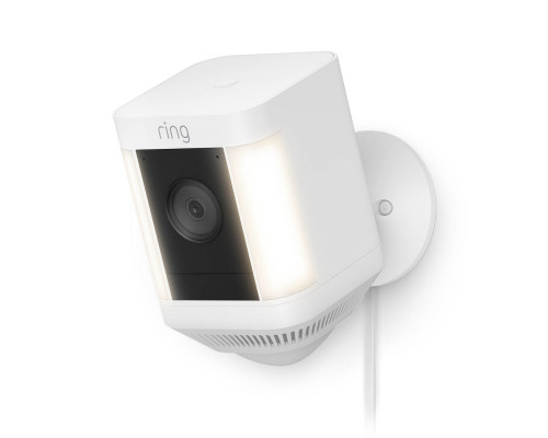 Ring Spotlight Cam Plus, Plug-in - White- UK