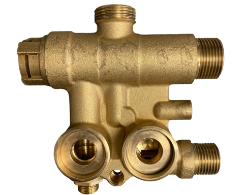 BRSS FLOW ASSY WTHOUT BY PASS