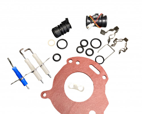 WORCESTER GREENSTAR SERVICE KIT ELECTRODES FLOW SWITCH AND FLOW ADAPTOR - 87161163810/8716122264/8716122562 -HEATXKIT 