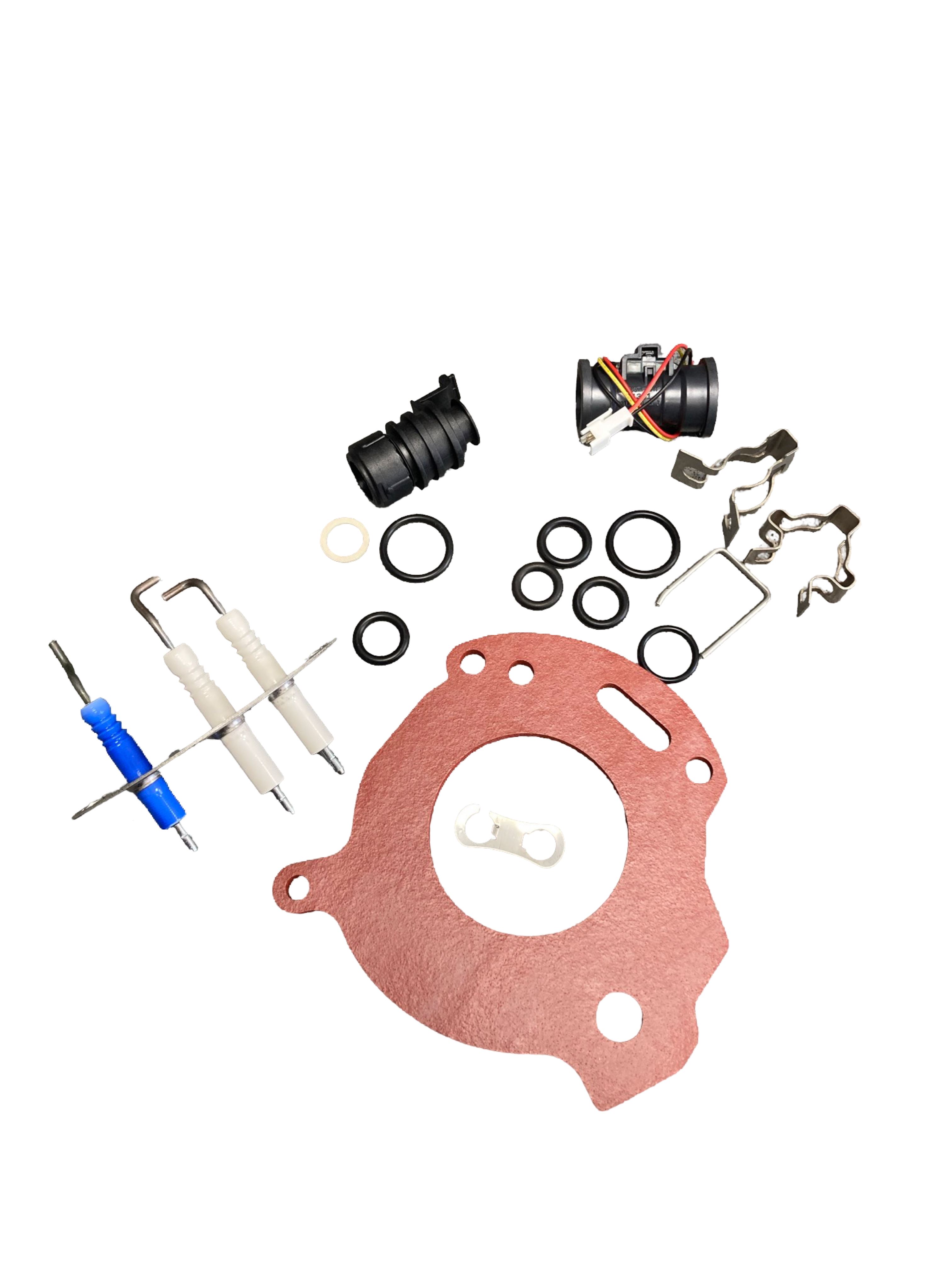 WORCESTER GREENSTAR SERVICE KIT ELECTRODES FLOW SWITCH AND FLOW ADAPTOR - 87161163810/8716122264/8716122562 -HEATXKIT 